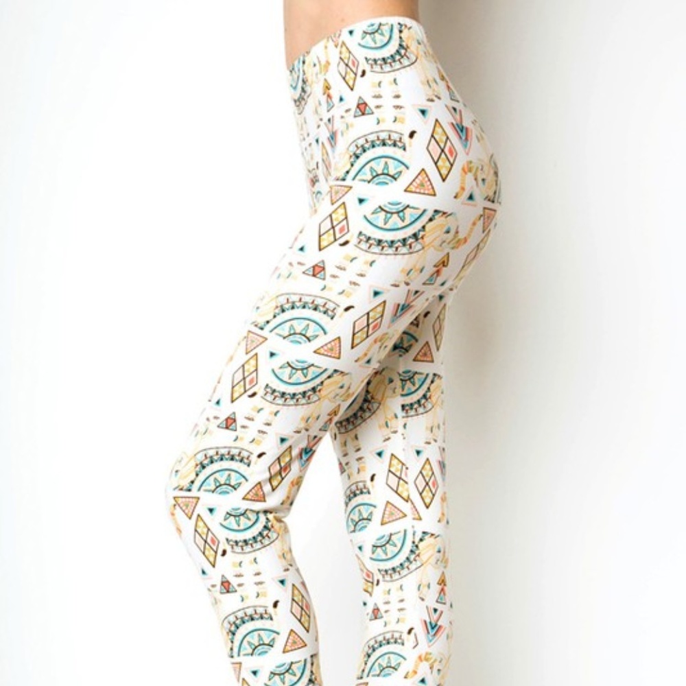 New Mix | Elephant Print Leggings | OS (0-10)
